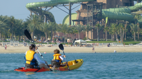 1-Hour Kayaking at Dubai Marina Yacht Club + Palm Jumeirah [Dubai Kayaking Experience] - HolidaySG