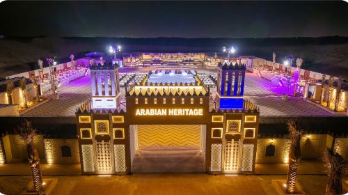Dubai Desert Safari with BBQ Buffet Diner at the New Heritage Camp Day Tours