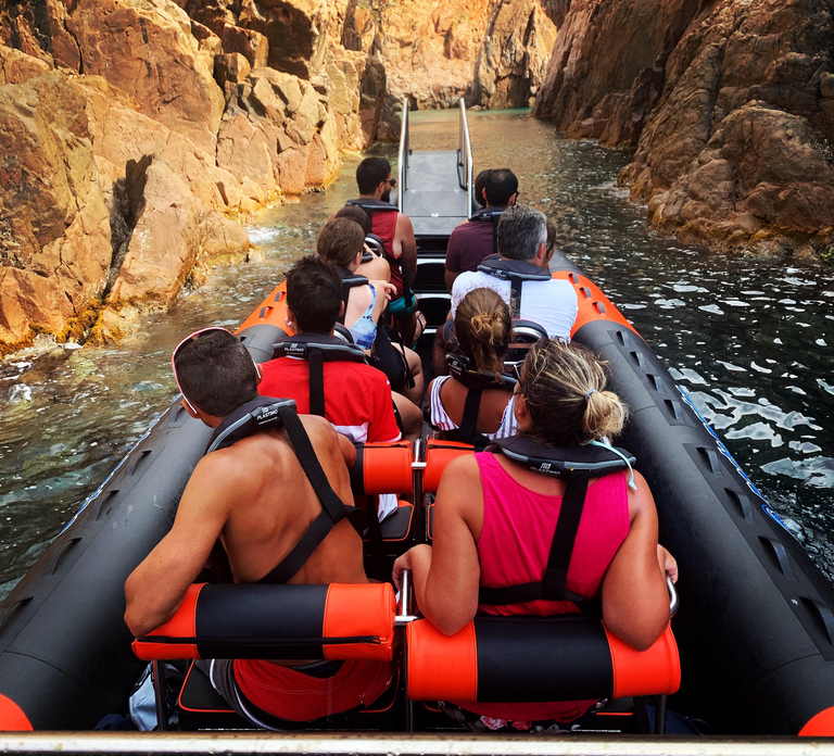 Corsica: Piana Calanques and Caves by Boat
