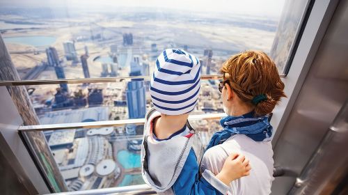 Dubai Tour Including Entrance to Burj Khalifa 124th Floor from Abu Dhabi Day Tours