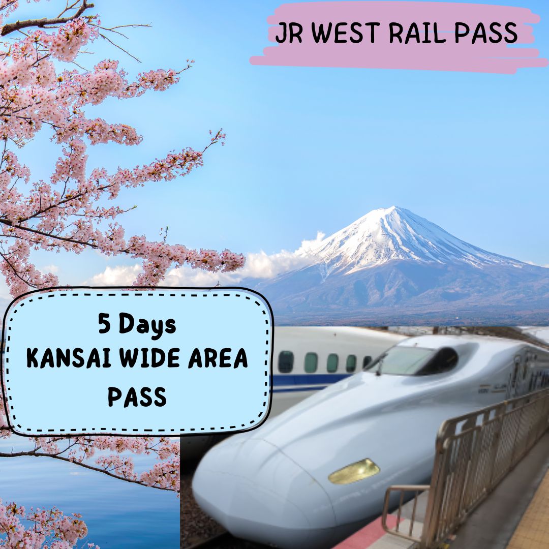 JR West Kansai Wide Area Pass - Delivery Coverage: Indonesia only