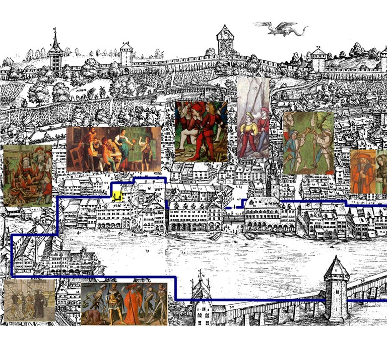 Lucerne: 1-Hour Historical Tour with Night Watchman