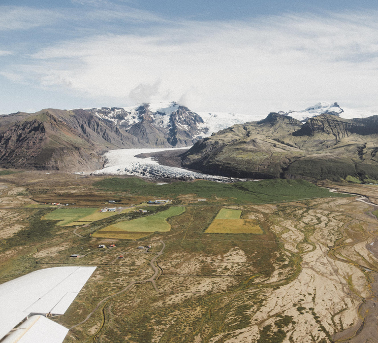 Skaftafell Nature Reserve: Highlights Scenic Airplane Tour
