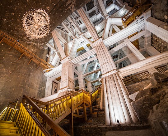 Wieliczka Salt Mine Guided Tour with Hotel Pickup from Krakow