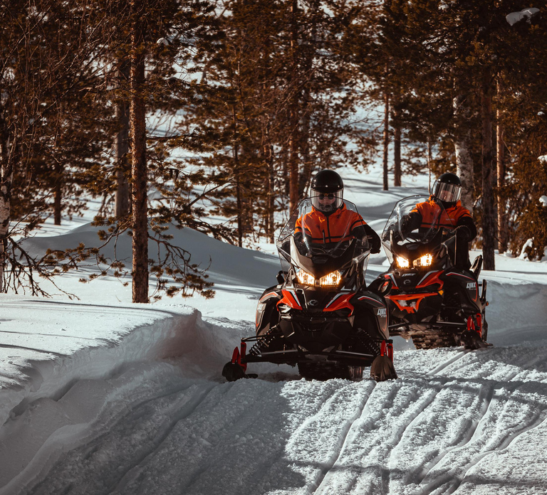 Saariselkä: One Hour Snowmobile Safari