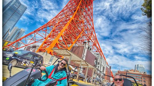 Iconic Tokyo Uptown Landmarks Go Kart Tour (120 Minutes)