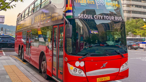 Seoul city sightseeing bus