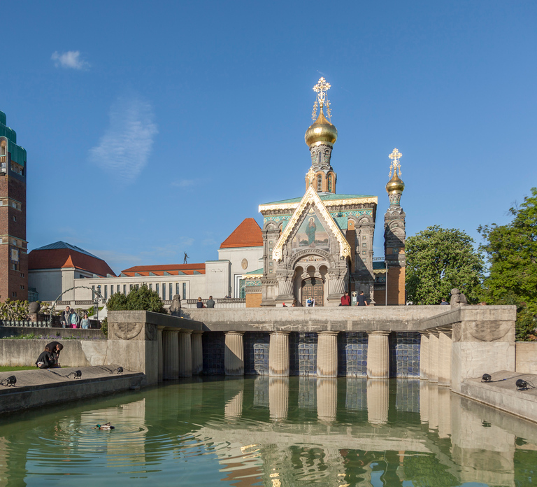 Darmstadt: Mathildenhöhe UNESCO Site Guided Visit
