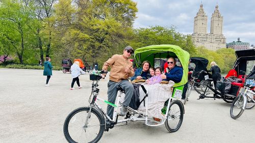 Central Park Pedicab Guided Tours Day Tours