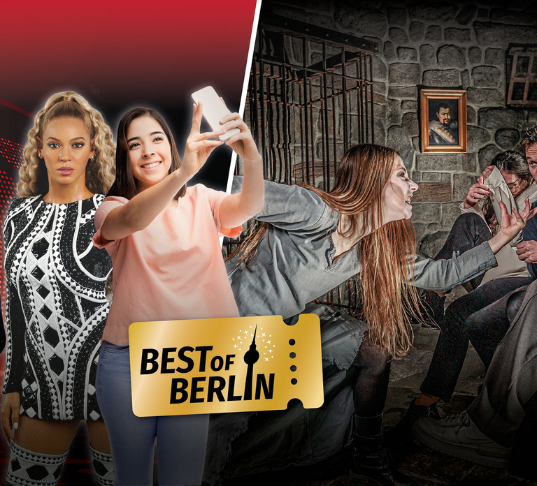 Berlin: Madame Tussauds Museum & Berlin Dungeon Combo Ticket
