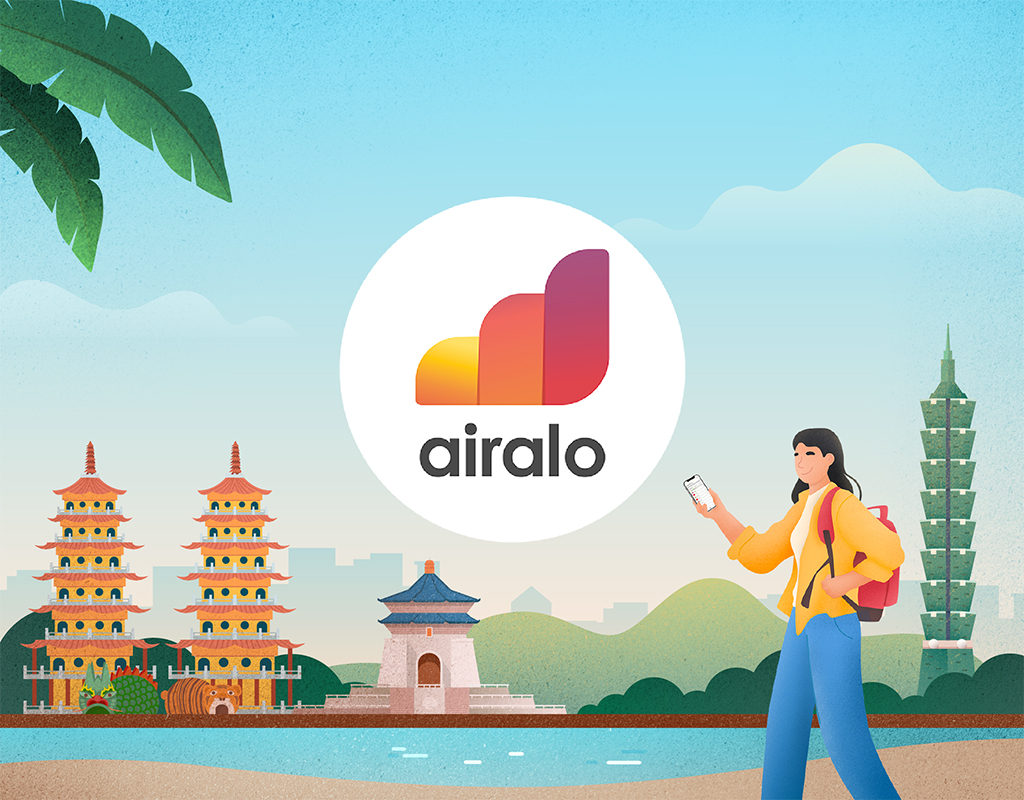 Airalo Taiwan e-Sim Package - HolidaySG