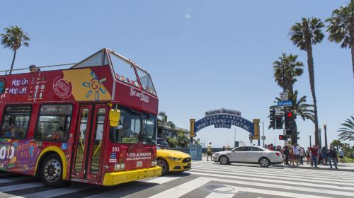Los Angeles and Hollywood City Sightseeing hop-on hop-off bus tour in the United States