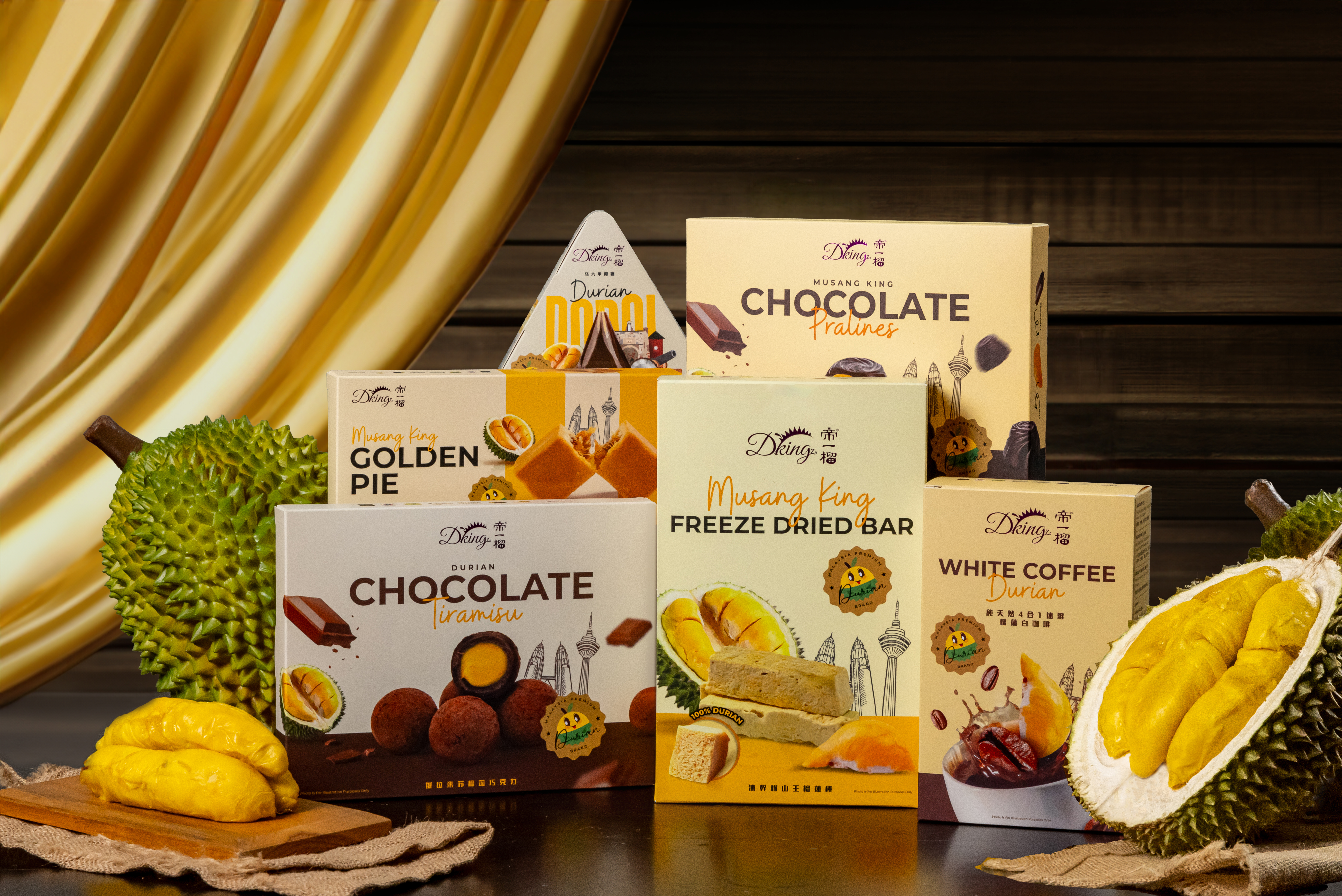 Dking Durian Dry Products
