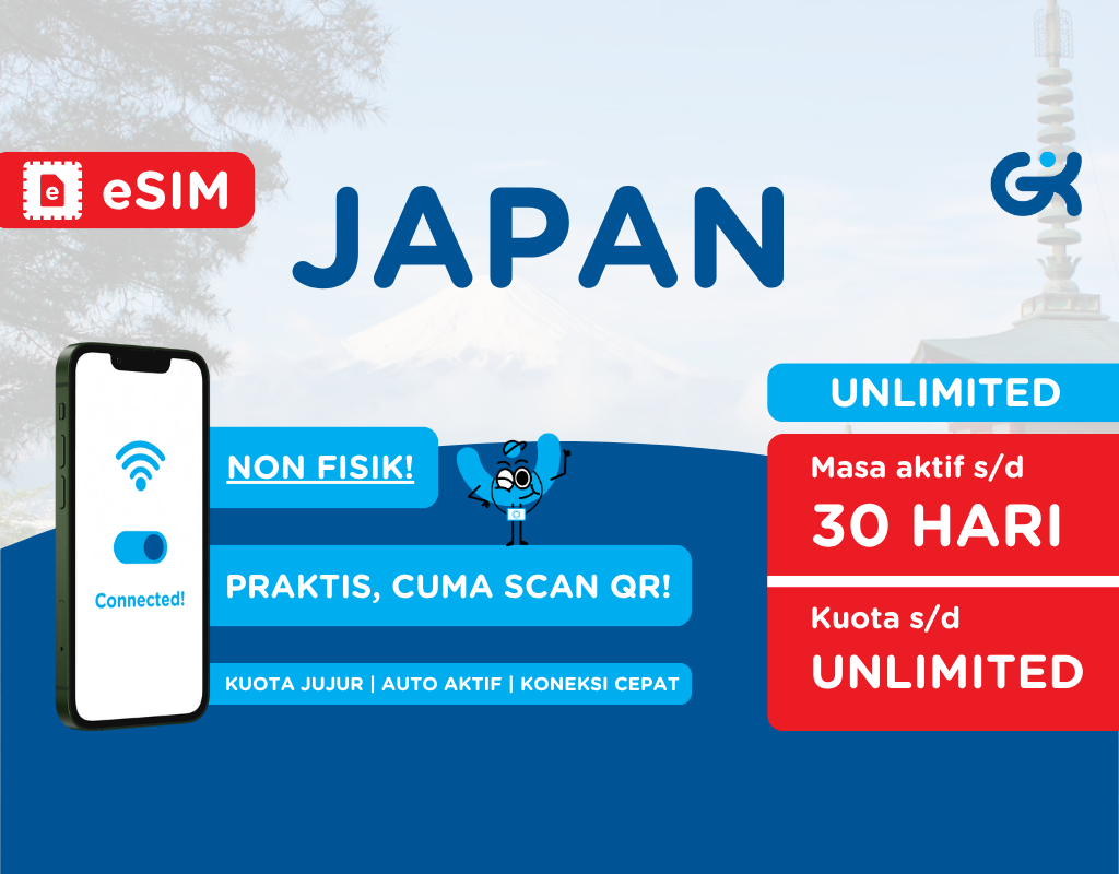 eSIM Japan Unlimited | Travel Sim Japan