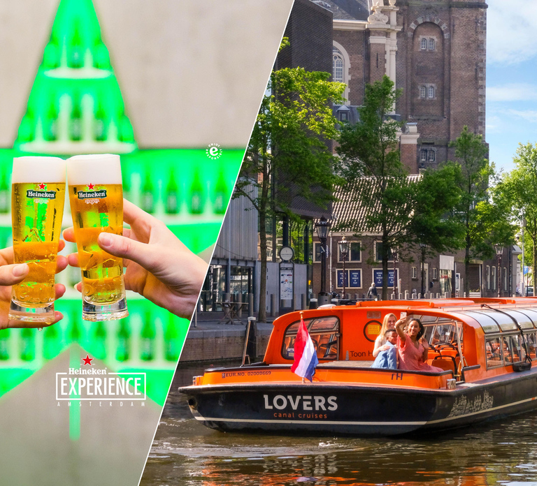 Amsterdam: City Canal Cruise and Heineken Experience