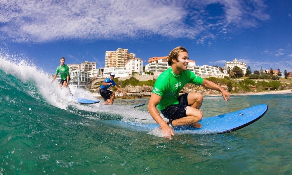 Learn to Surf on Bondi Beach - HolidaySG