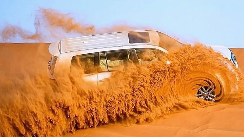 Dubai Desert Safari Sand board Camel Ride & Quad Bike