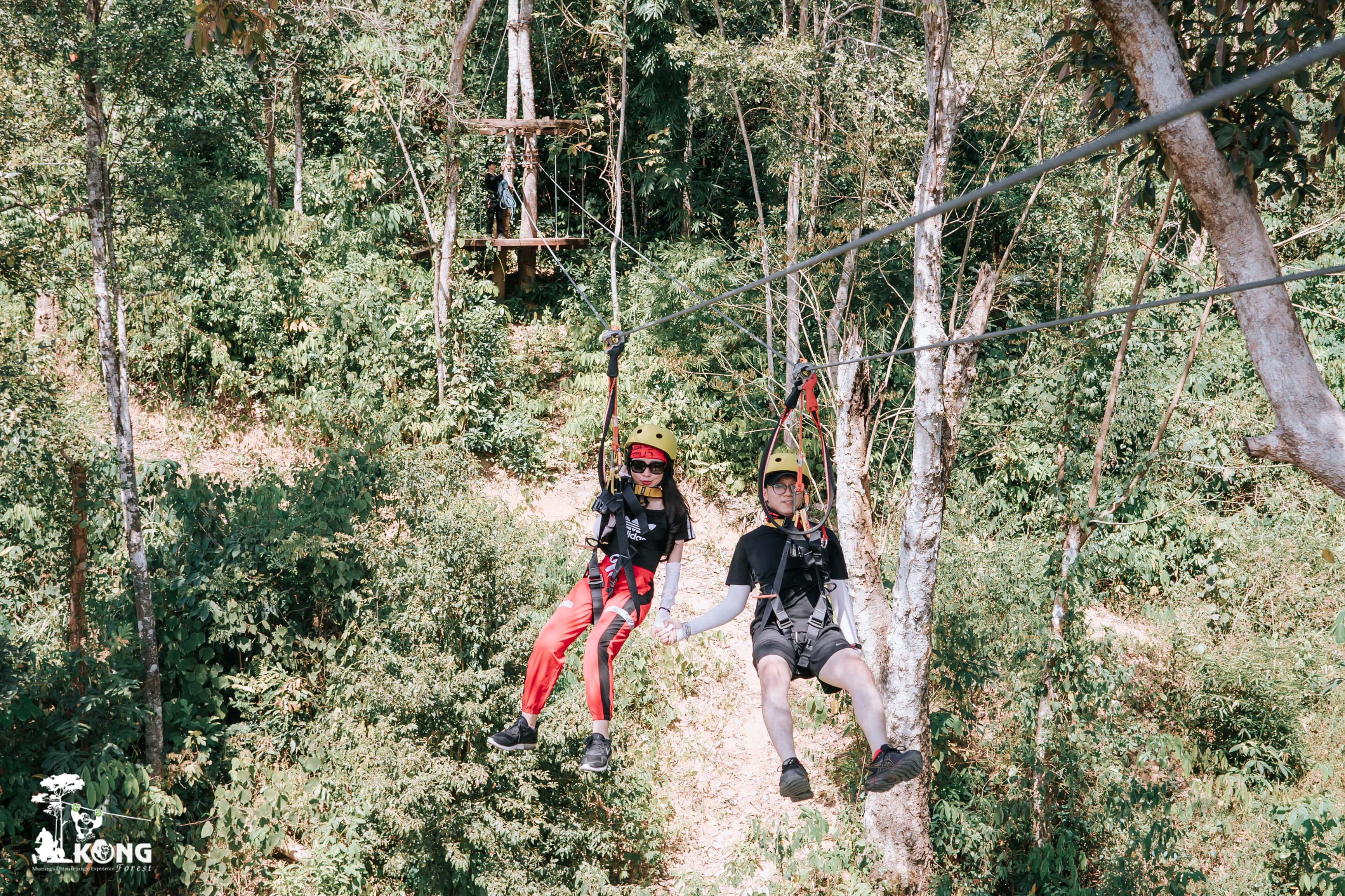 Combo Zipline & ATV in Kong Forrest - HolidaySG