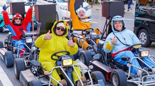 Osaka: Guided Go Karting Tour in a Funny Costume Day Tours