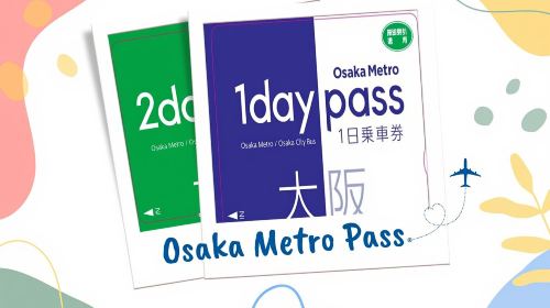[Official Ticket] Osaka Subway & Bus Pass (1-Day/2-Day) Osaka Metro & Osaka City Bus Pass