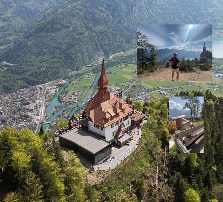 Interlaken: Guided Hike to Harder Kulm with Swiss Triathlete