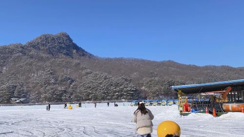 Ice Wall Cafe + Strawberry Picking + Sanjung Lake + Pocheon Herb Island 1-day tour