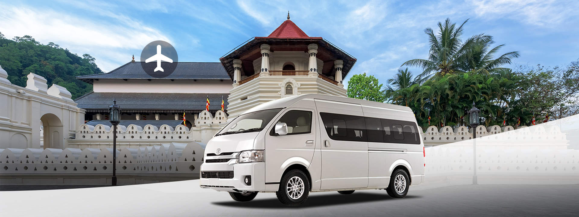 Private Bandaranaike International Airport Transfers (CMB) for Kandy - HolidaySG