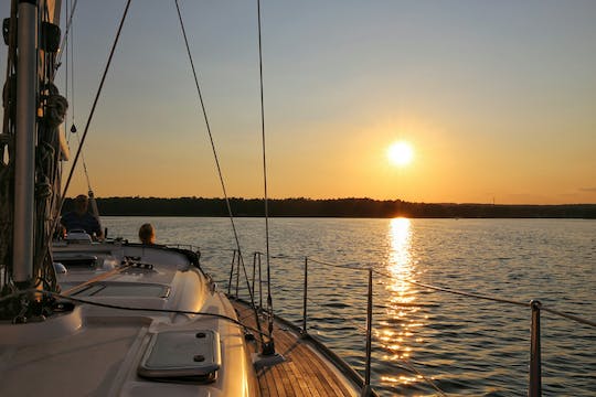 Sunset Sailing from Bad Saarow near Berlin