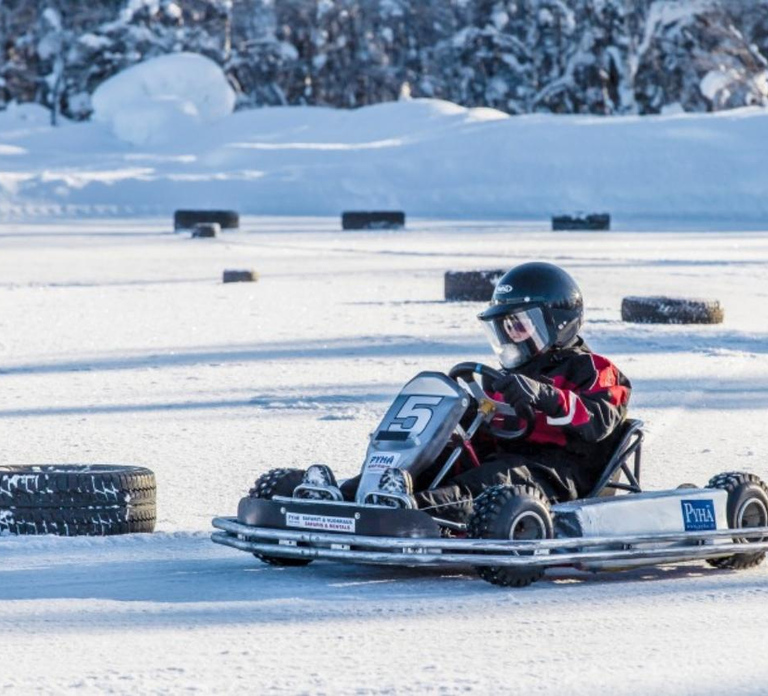 Pyhätunturi: Ice Karting Race Experience