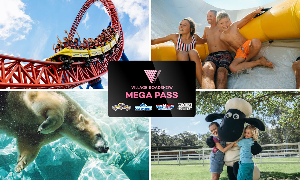 Village Roadshow 14 Day Mega Pass - HolidaySG