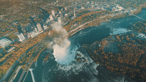 Niagara Falls guided tour with helicopter ride