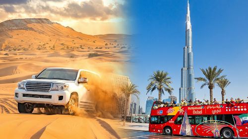 Dubai City Tour  +Evening Deseri Safari Day Tours