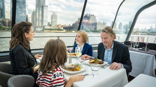 NYC: Christmas Eve Gourmet Brunch or Dinner Harbor Cruise Day Tours