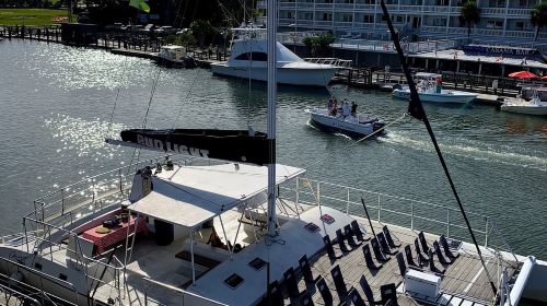 Charleston: Sunset Sail on Luxury 55ft Catamaran with Bar Day Tours