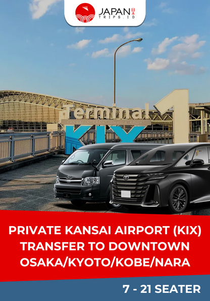 Private Kansai Airport Transfer to Osaka/Kyoto/Kobe/Nara | Private Airport Transfer One Way - HolidaySG