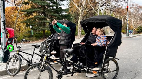 Official Pedicab Guided & Private Tours in Central Park Day Tours