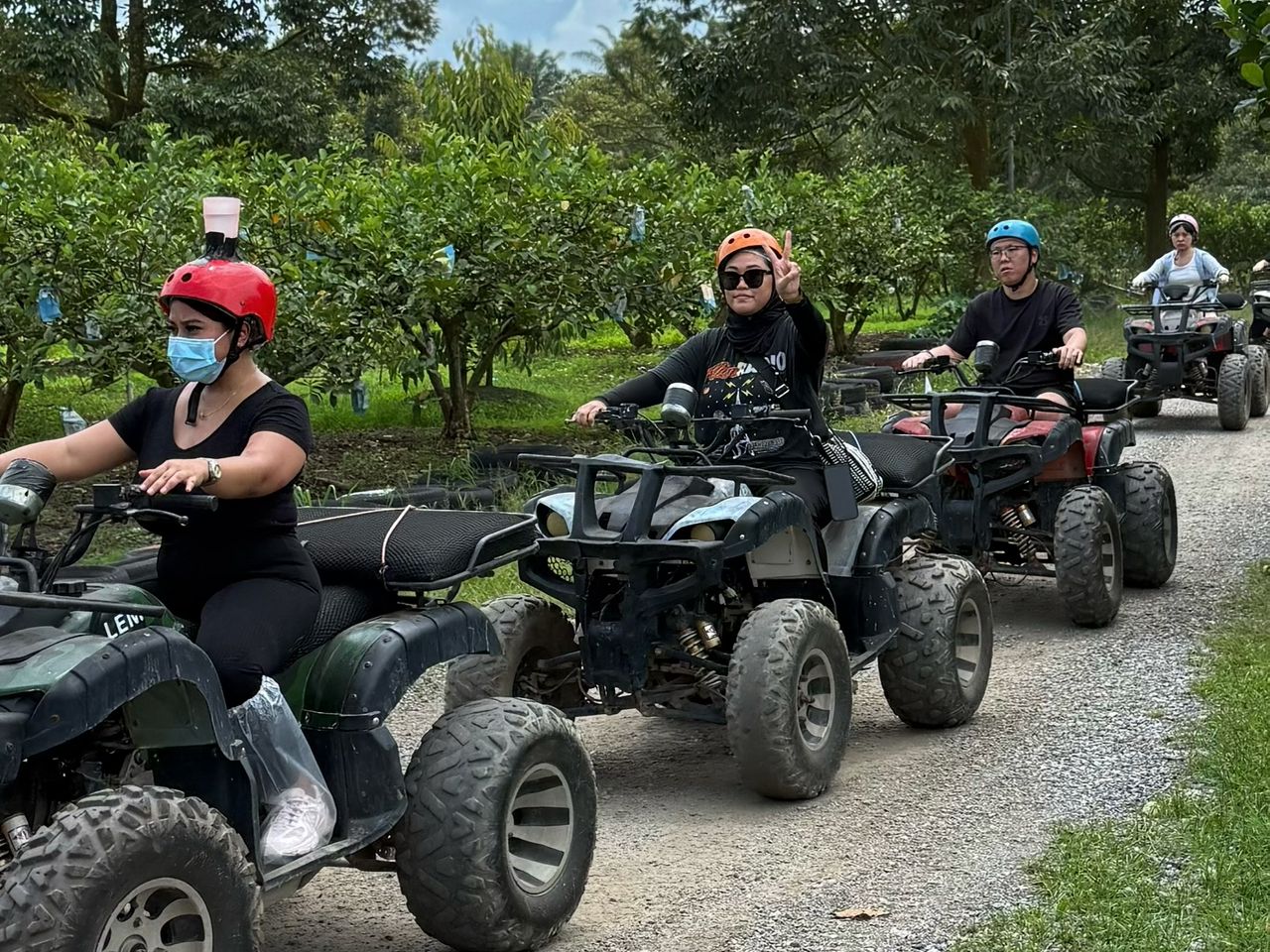 Desaru Fruit Farm ATV Riding Experience - HolidaySG
