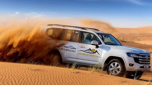 Evening Desert Safari with Quad Bike Experience, BBQ Dinner & Live Shows
