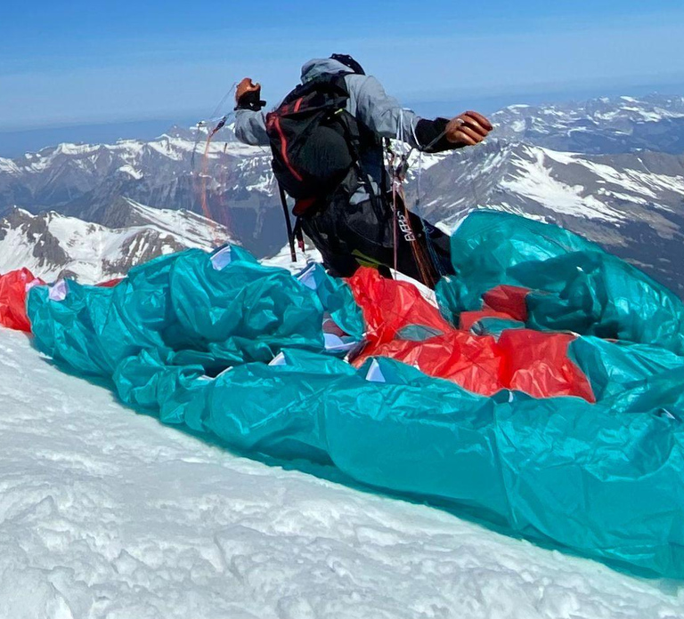 Chamonix and Paragliding Tour