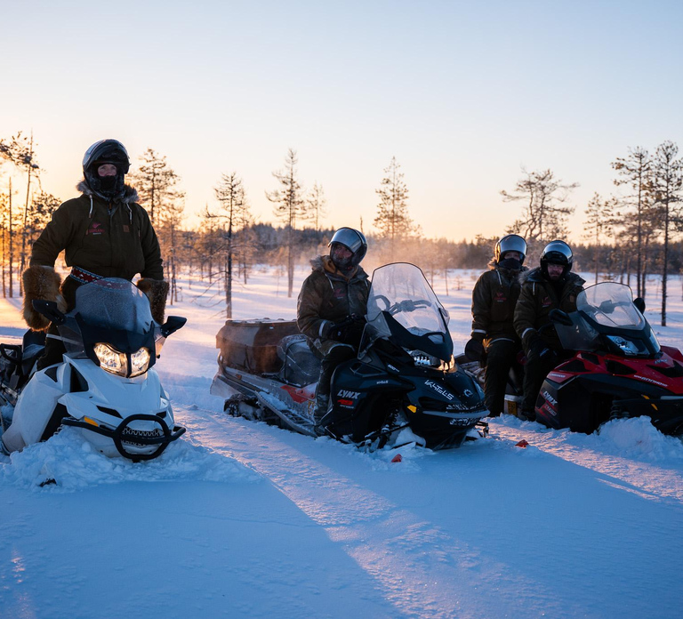 Ranua: Snowmobile Safari with local guide