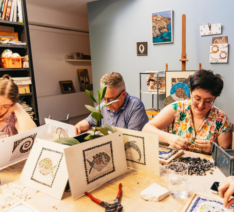Athens: Mosaics Workshop & Byzantine Walking Tour
