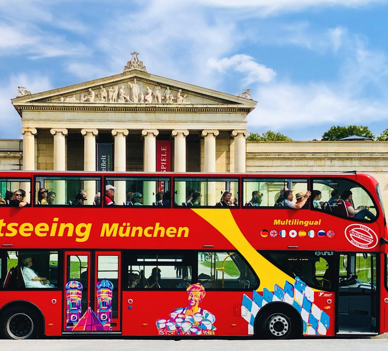 Munich Hop-On Hop-Off Tour: 1-Day or 2-Day Ticket