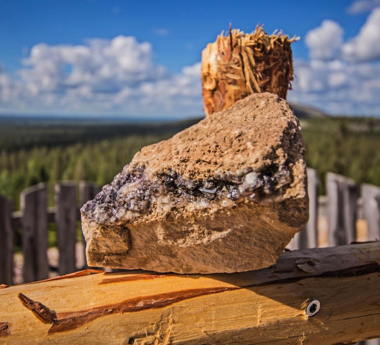 From Rovaniemi: EXCURSION TO THE AMETHYST MINE IN LUOSTO
