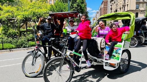 Central Park 2 - Hours Private Pedicab Guided Tour Day Tours