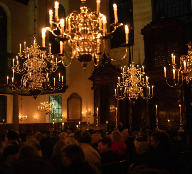 October 23rd: Candlelight Concert at Portuguese Synagogue