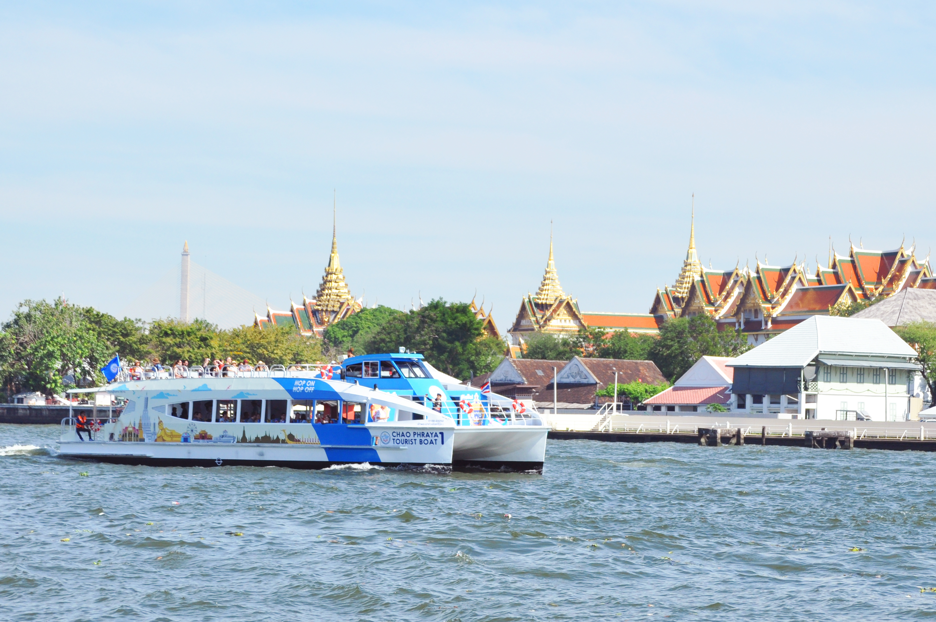 Chao Phraya Tourist Boat Bangkok Hop-On-Hop-Off Sightseeing Boat - HolidaySG