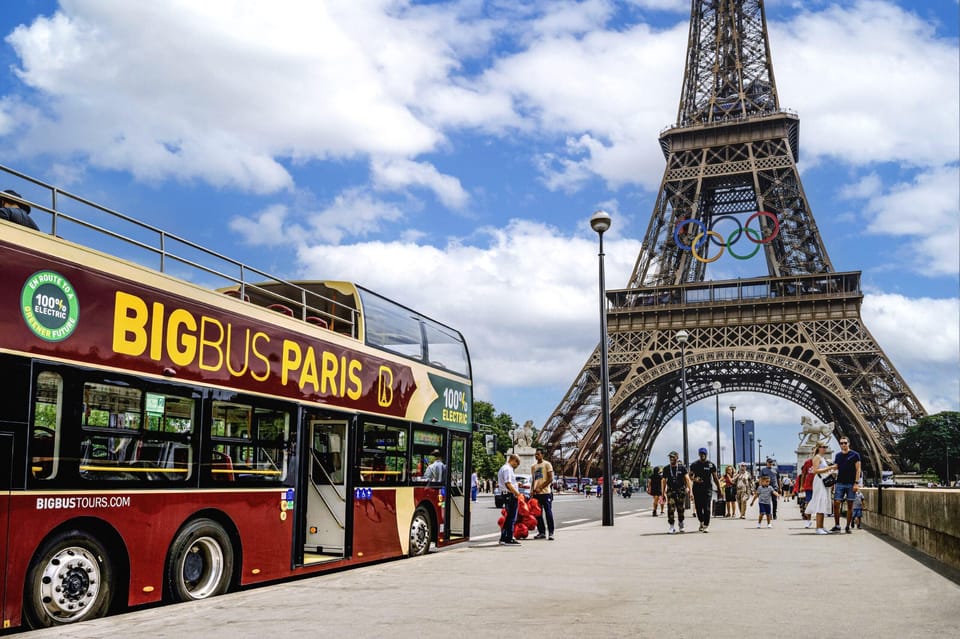 Big Bus Paris: Hop-on Hop-off Tour + Seine River Cruise - HolidaySG