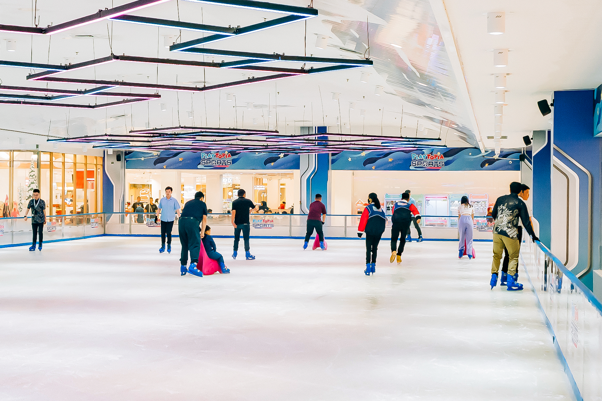 Playtopia Sports Ice Skating Lippo Mall Puri