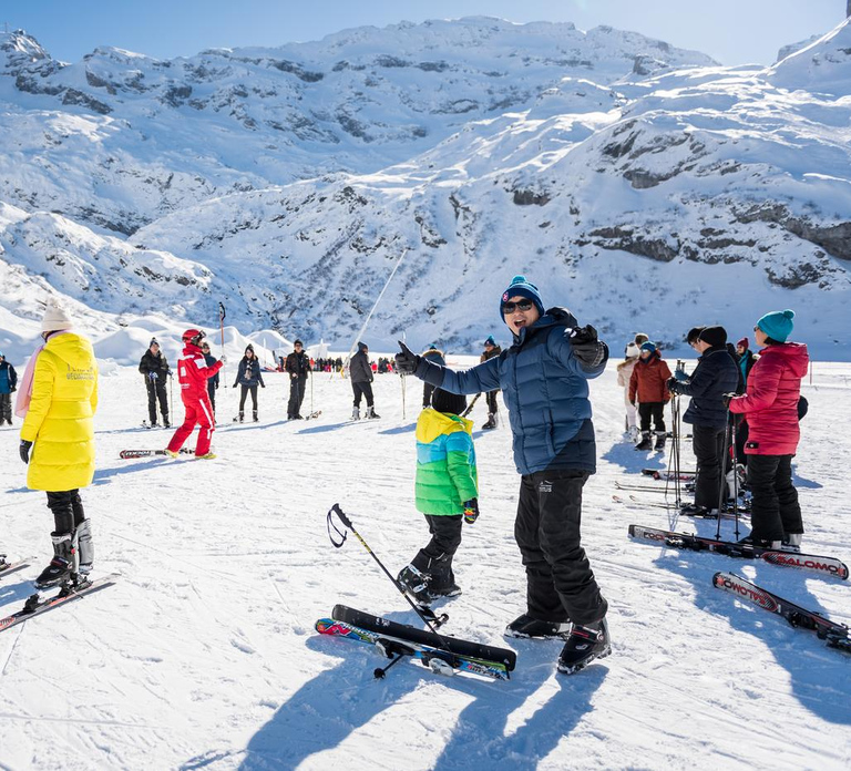 Lucerne: Mount Titlis First time Ski Experience