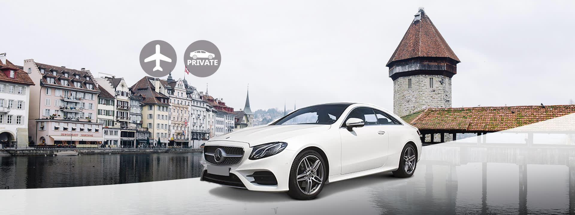 Private Zürich Airport (ZRH) Transfers for Lucerne